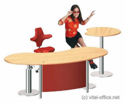 Vital-Office Design Konzept Kreativität und Innovationsfähigkeit