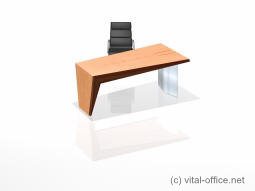 circon executive desk in face design