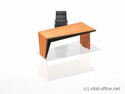 circon executive desk in face design
