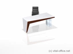 circon executive desk in face design