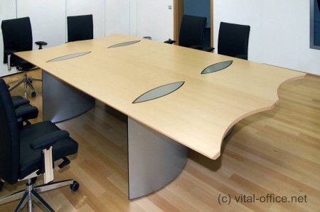 flexi conference tables for exclusive training rooms