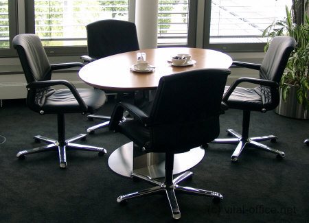 Meeting And Conference Tables, Round Office Meeting Table